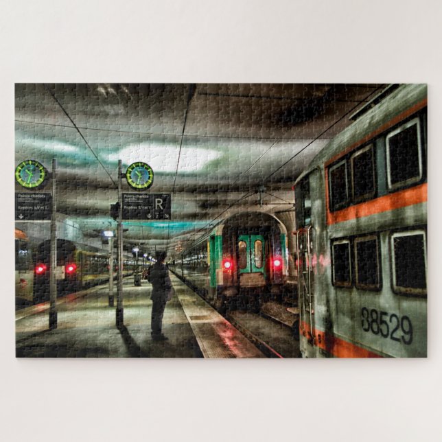 Paris Metro Jigsaw Puzzle (Horizontal)