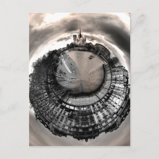 Paris Miniplanet Postcard!! Postcard (Front)