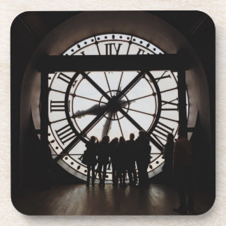 Paris Musee d'Orsay Clock Photo Coasters