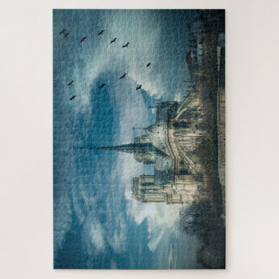 Paris, Notre Dame Cathedral Jigsaw Puzzle