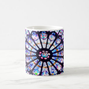 Paris Notre Dame stained glass - The Rose Window Coffee Mug