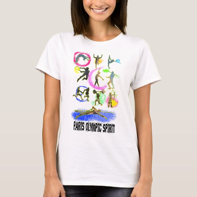 Paris Olympic Spirit T-Shirt (Front)