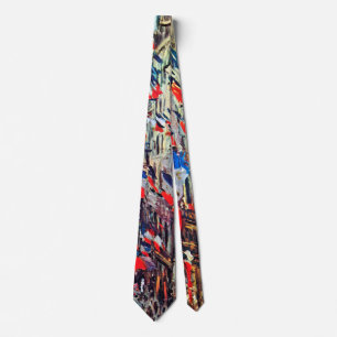 Paris on National Day, Claude Monet Tie