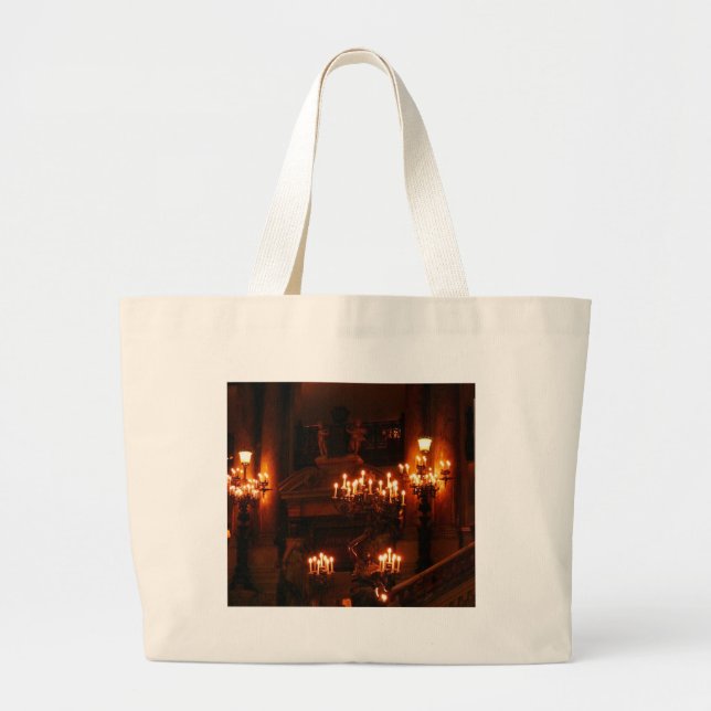 Paris Opera House / Palais Garnier Large Tote Bag (Front)