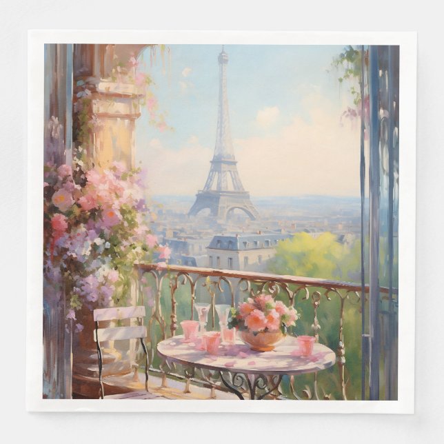 Paris Paper Napkins (Front)