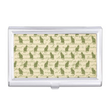 Paris Parisian Cats Business Card Holder