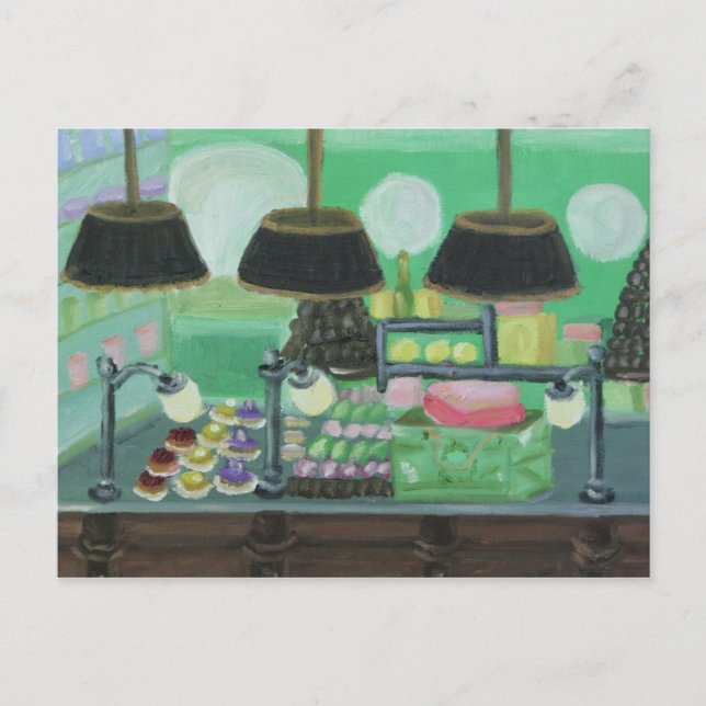 "Paris Patisseries" Postcard (Front)