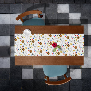 Paris Pattern Medium Table Runner