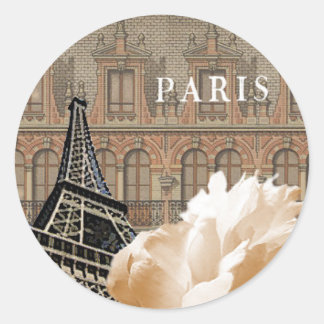 Paris Peony stickers