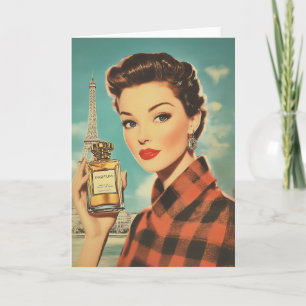 Paris Perfume Ad Elegance Invitation