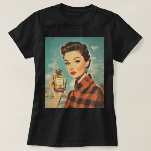 Paris Perfume Ad Elegance T-Shirt