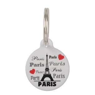 Paris Pet Tag