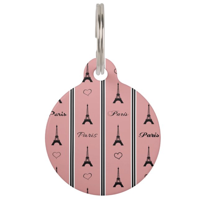 Paris Pet Tag (Front)