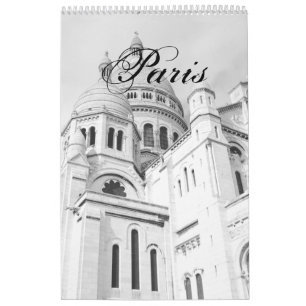 Paris Photography Montmartre Sacré-Coeur Fotokunst Calendar