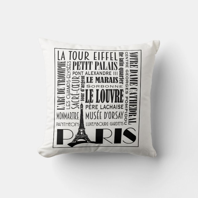 Paris Pillow (Front)