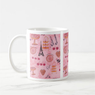 Paris Pink Pastries  Coffee Mug