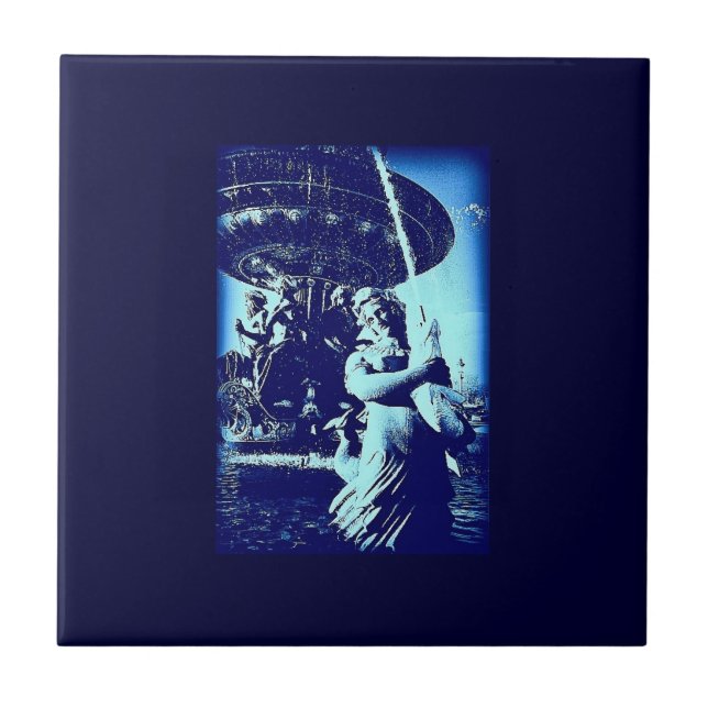 Paris - Place de la Concorde Ceramic Tile (Front)