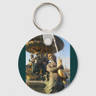 Paris - Place de la Concorde Key Ring