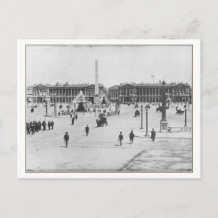 Paris, Place de la Concorde Postcard