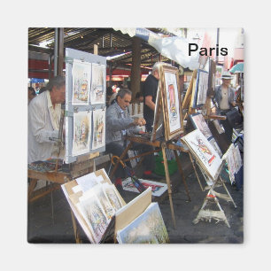 Paris - Place du Tertre-Montmartre - Magnet