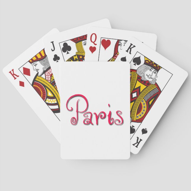 Paris Playing Cards (Back)