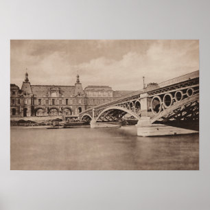 Paris Pont Bridge Poster