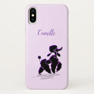Paris' poodle iPhone x case