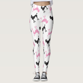 Paris Poodles Leggings