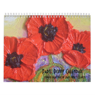 Paris' Poppy Calendar
