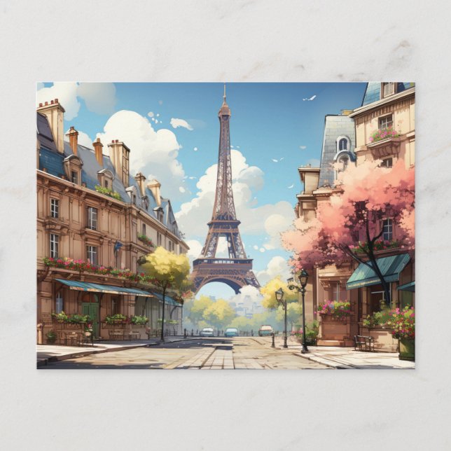 Paris Postcard (Front)