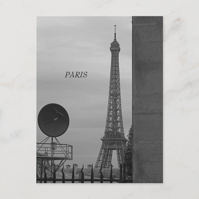 PARIS POSTCARD (Front)