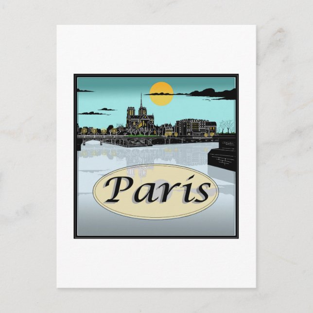 Paris Postcard (Front)