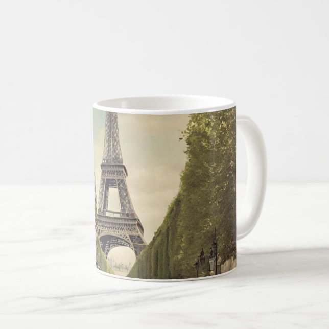 Paris Postcard Coffee Mug (Front Right)