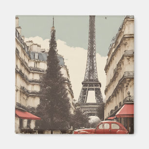 Paris Postcard (Parris) Magnet