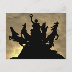 Paris postcards, antique style postcard