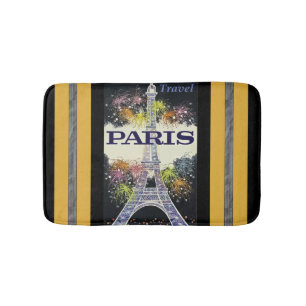 Paris: Poster Bath Mat