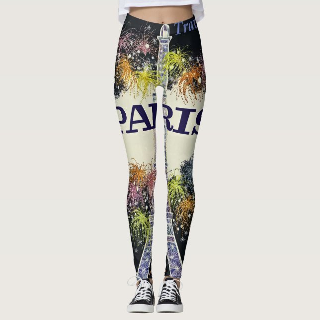 Paris: Poster Leggings (Front)