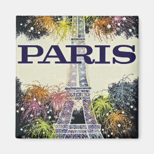 Paris: Poster Magnet