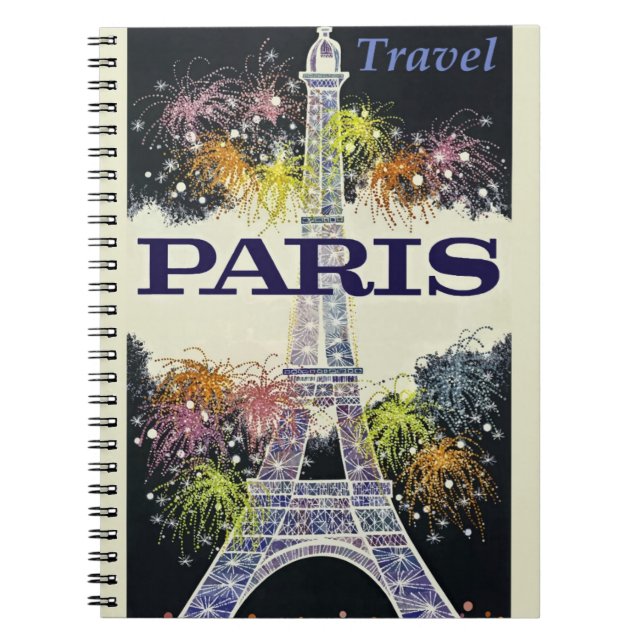 Paris: Poster Notebook (Front)