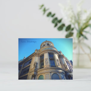 Paris.Printemps. Postcard