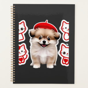 Paris Pup & Kitty Crew � Cute Beret Dog and Cat Planner