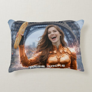 PARIS ROCKS DECORATIVE CUSHION