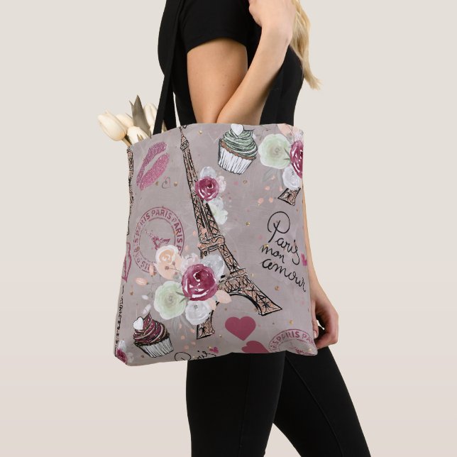 Paris Romance, French Style  Tote Bag (Close Up)
