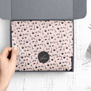 Paris Romance   Patterned Tissue Paper