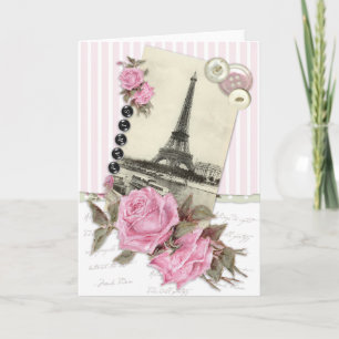 Paris Roses Card
