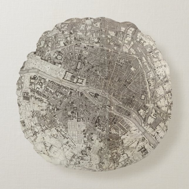 Paris Round Cushion (Front)