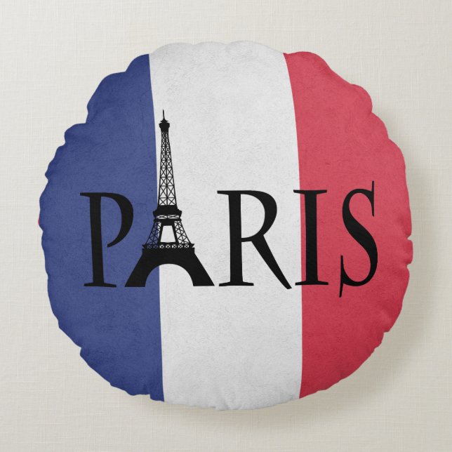 Paris Round Cushion (Front)