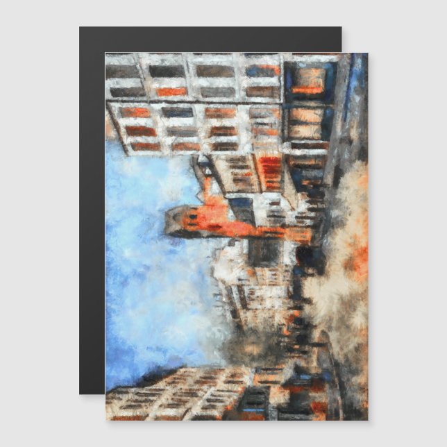 Paris, rue des Abbesses (Front/Back)