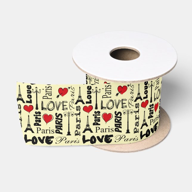 Paris Satin Ribbon (Spool)