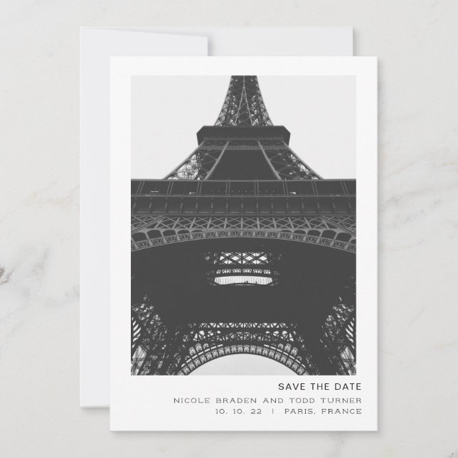 Paris Save the Date (Front)